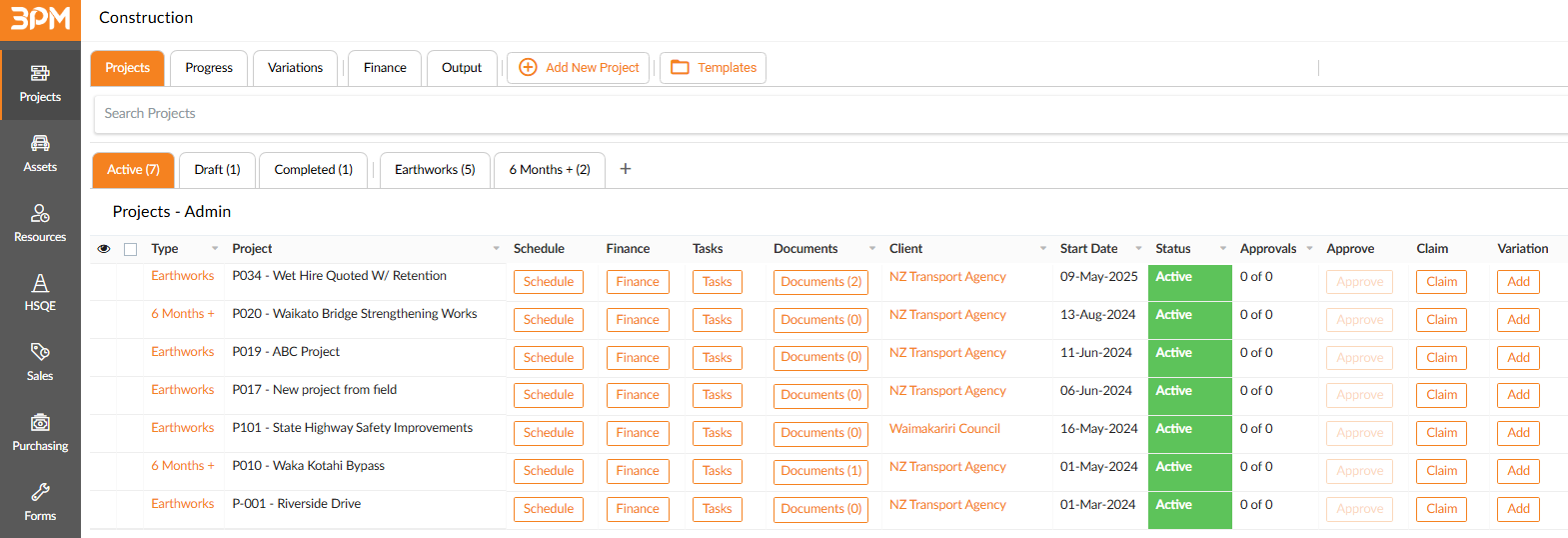 Comprehensive Project Management Suite