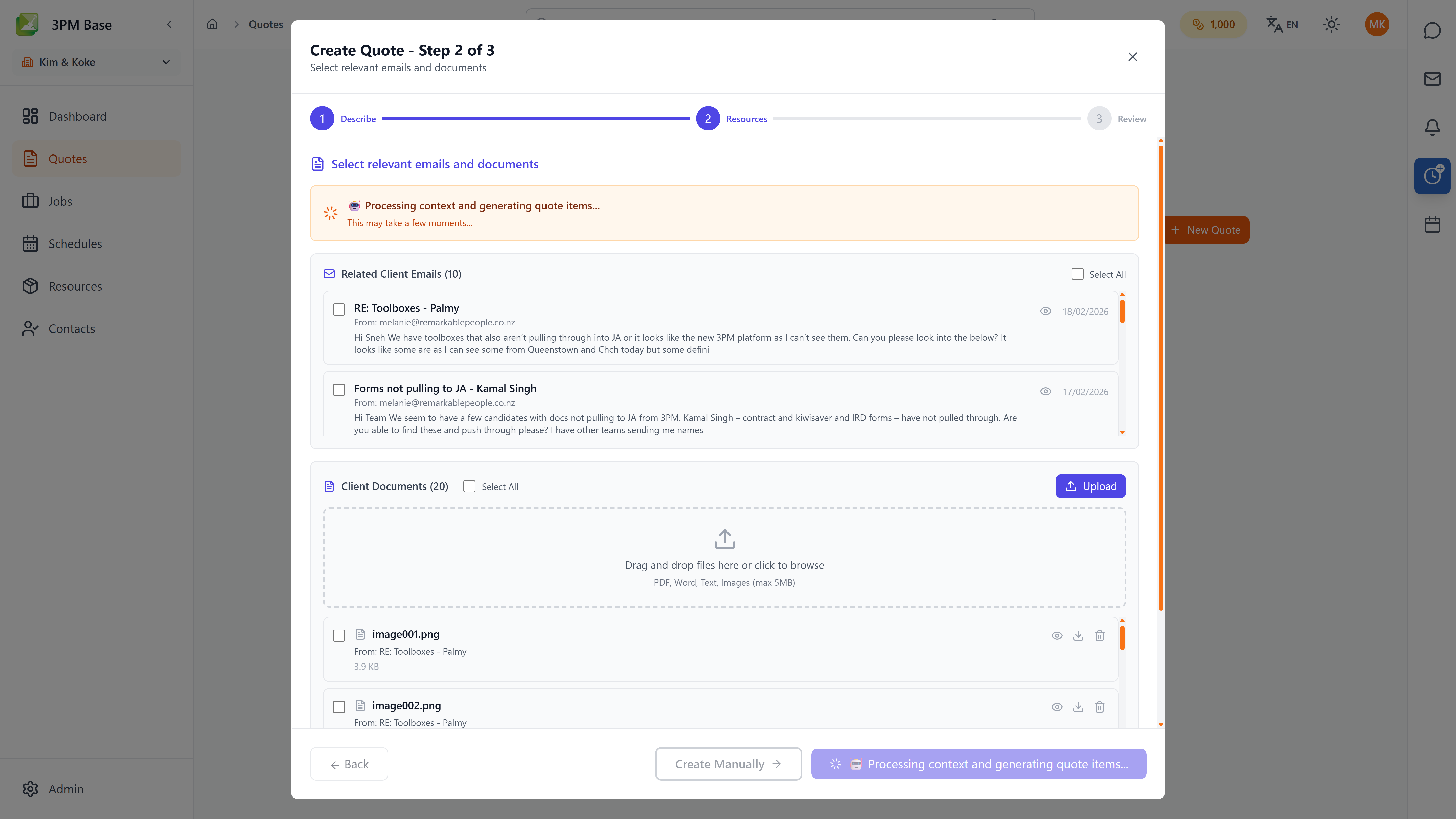 Effortless Quote Generation & Approval